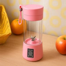 Portable Usb Electric Juicer - 6 Blades (Protein Shaker)