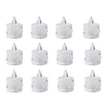 Flameless Acrylic LED Tealight Candles for Festival Decor (24 Pc)
